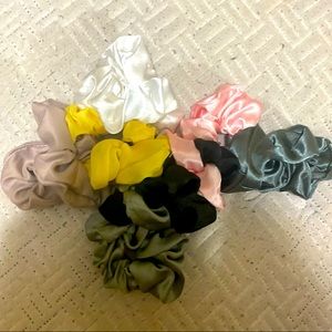Seven Silk Scrunchies